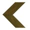 Ekena Millwork 11"W x 12"H x 3/4"D Vintage Farmhouse 3 1/2" Chevron, Barnwood Decor Collection, Restoration Green DECR11X12X075CHVGR - alternate 5
